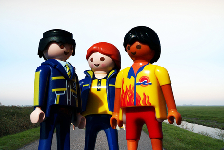 Playmobil in de polder