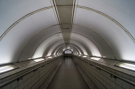 Silence in London Subway