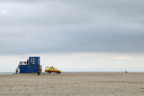 Op het strand van Terschelling