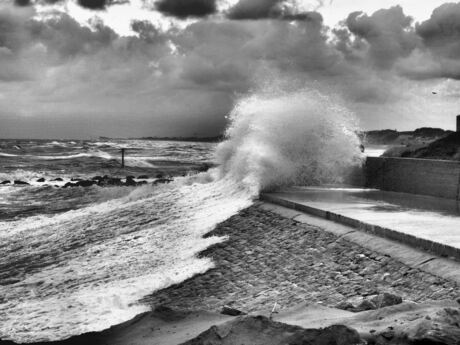 Golven in de winter