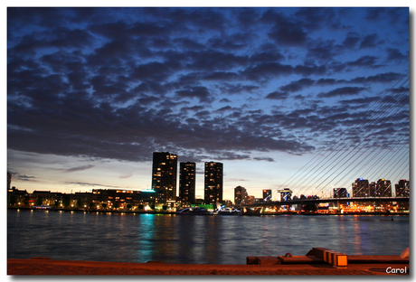 Rotterdam by night