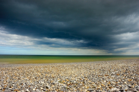 Voor de storm.