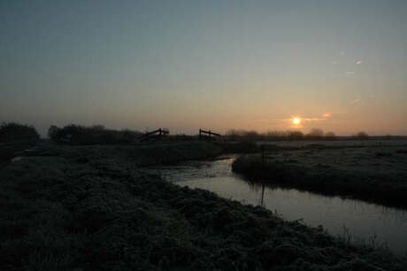 Hoog water zone Giethoorn