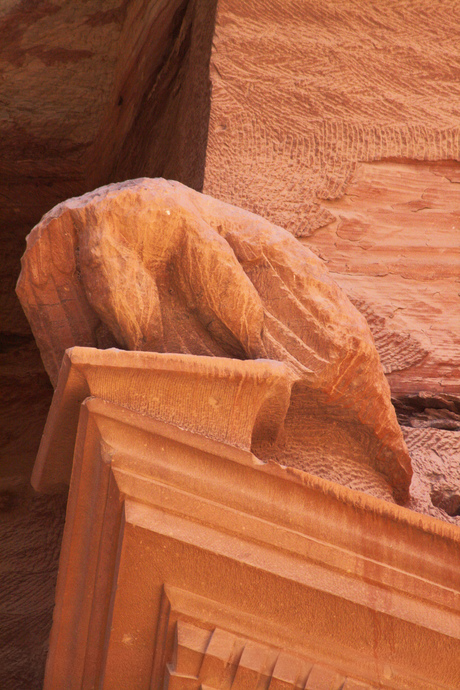 Detail van Petra