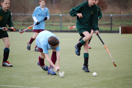 Stefan op het hockeyveld