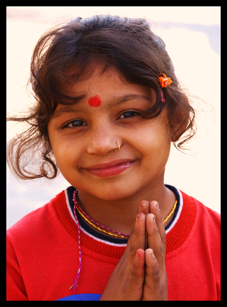 Nepalese glimlach