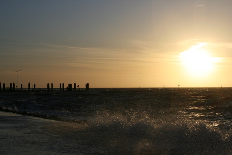 Zonsondergang op Ameland