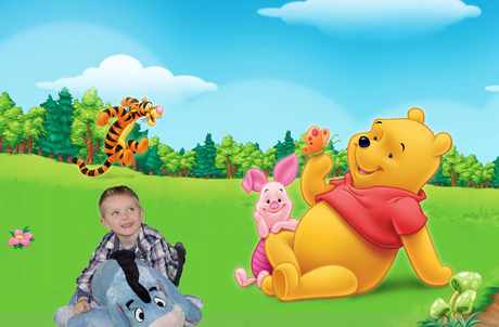 Max en Winnie de Pooh