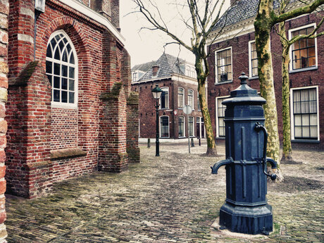 Waterpomp hartje leeuwarden.