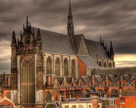 Hooglandse kerk in Leide