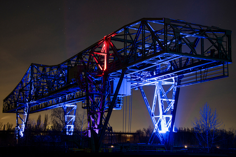 Brugkraan Lanschapspark Duisburg