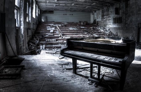 Muziekschool in Pripyat