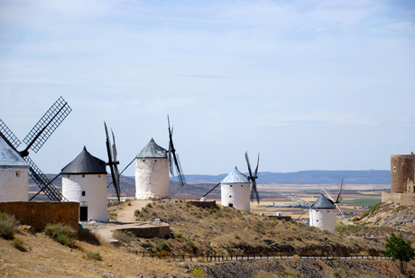 Los molinos de viento de Don Quichot