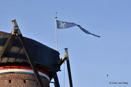 Detail van Molen Martinus in Beugen