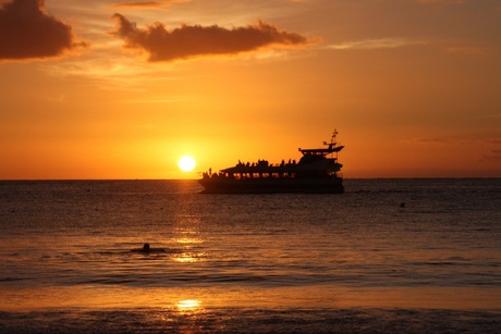 Zonsondergang in Tenerife