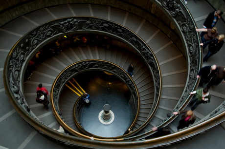 Vatican Museum Stairs