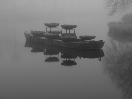 Friese praam in Zeeuwse wateren