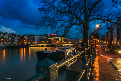 De Amstel by night