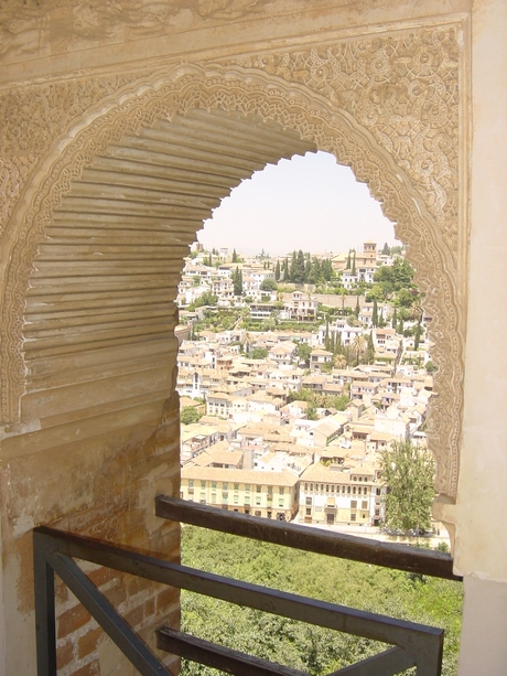 Granada vanaf het Alhambra