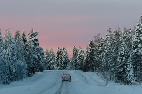 Fins Lapland - te mooi het licht