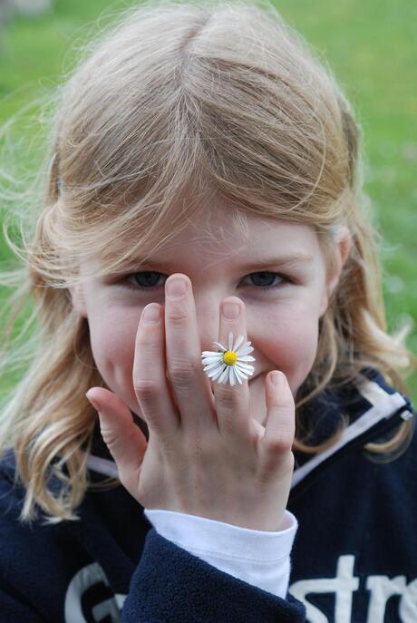 Blommetje met blommetje