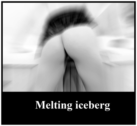 Melting iceberg