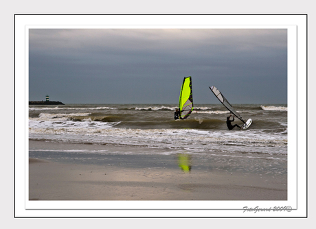 Surfers in Scheveningen