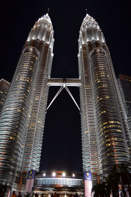 Petronas Twin Towers by night