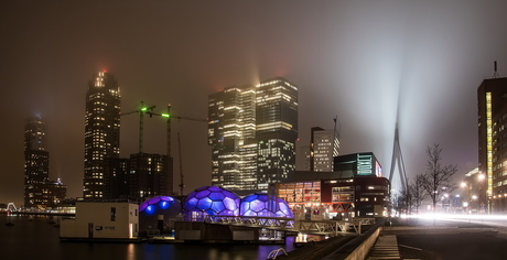 Rotterdam in de mist 2