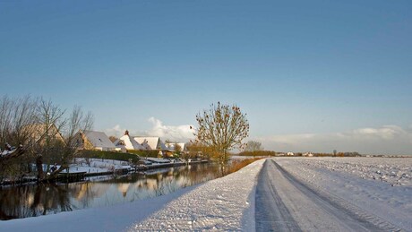 Winter in Groningen (Niezijl)