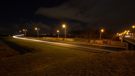 N11 bij nacht