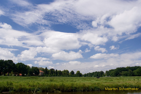 Magische wolkenlucht