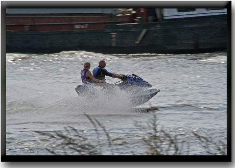 Snelheid op het water....