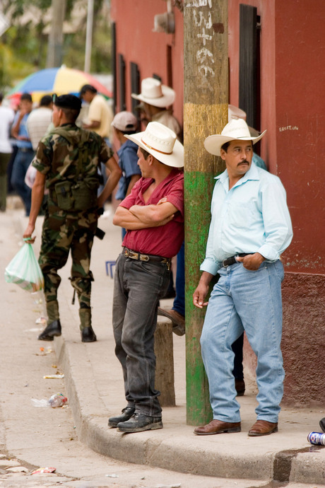 Mannen in Honduras