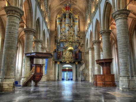 grote kerk Breda HDR