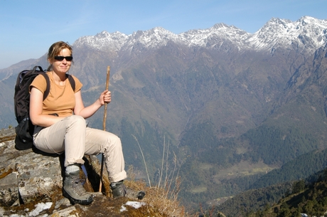 Uitzicht over Helambu (Nepal)