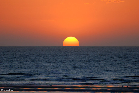 Ik heb de zon zien zakken in de zee!