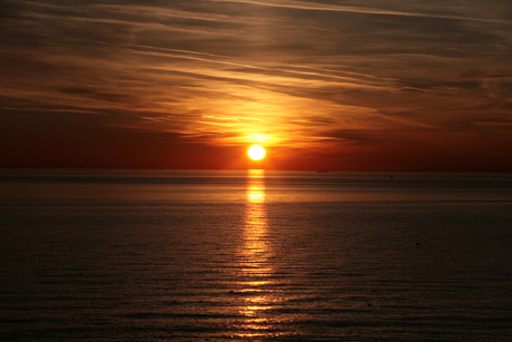 Zonsondergang Urk