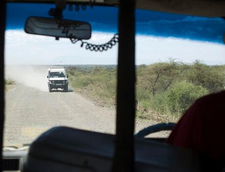Op doorreis van Kenya naar Tanzania