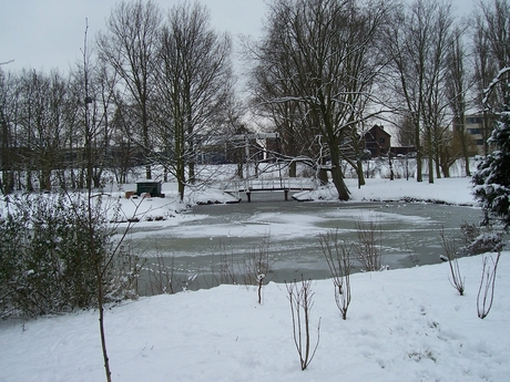 Even was het winter