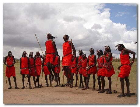 Masai-krijgers 1