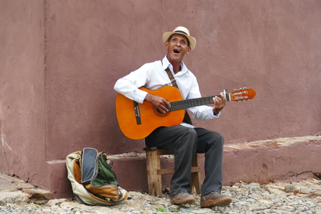 Blikvanger in Trinidad, Cuba