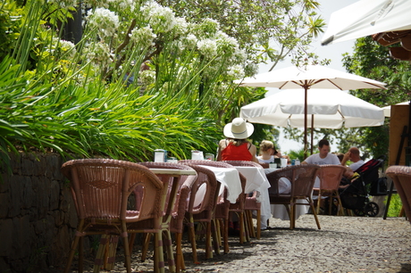 On the terrace - Madeira