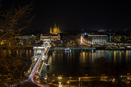 budapest skyline @ night