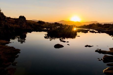 Sunset Blyde Canyon, Zuid-Afrika