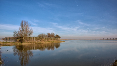 Het Lauwersmeer.