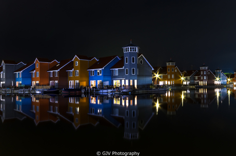 Reitdiephaven by night