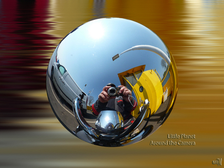 Little planet maar dan andersom