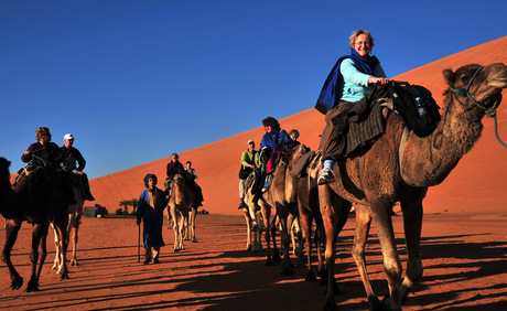 Walking the desert