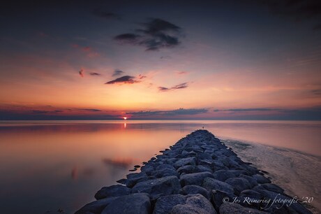 Waddenzee zonsondergang (Koehool)